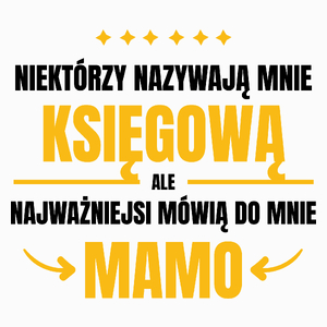 Mama Księgowa - Poduszka Biała