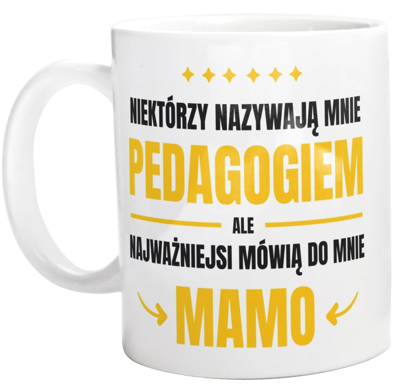 Mama Pedagog - Kubek Biały