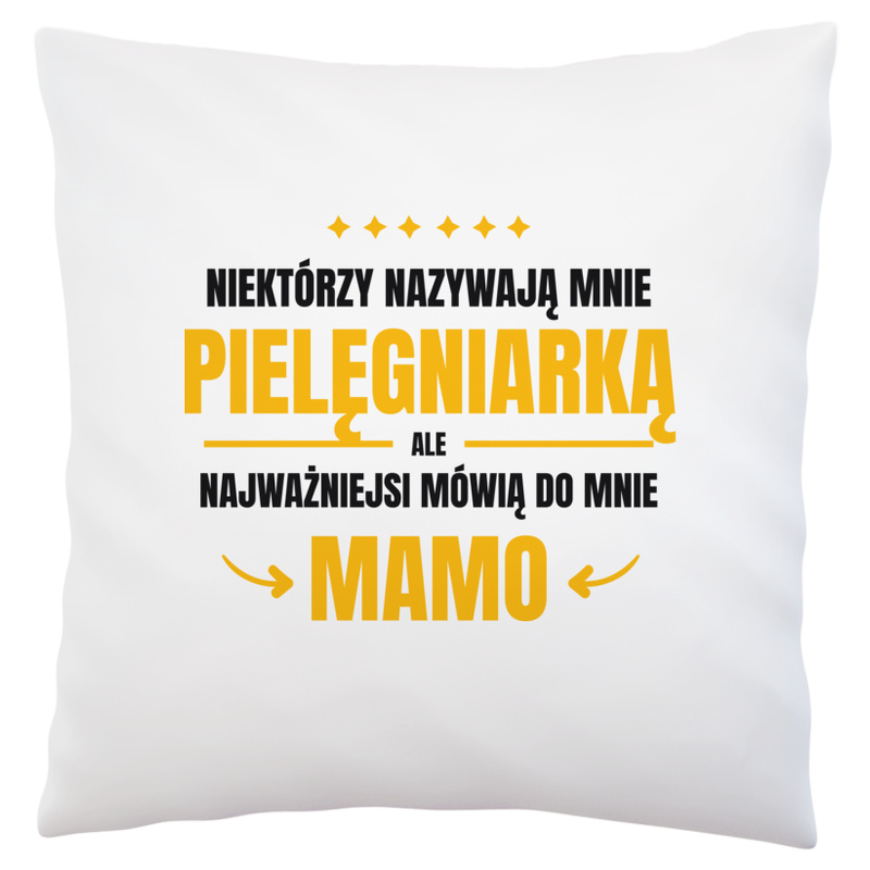 Mama Pielęgniarka - Poduszka Biała