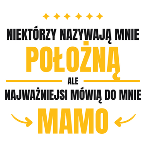 Mama Położna - Kubek Biały