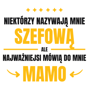 Mama Szefowa - Kubek Biały