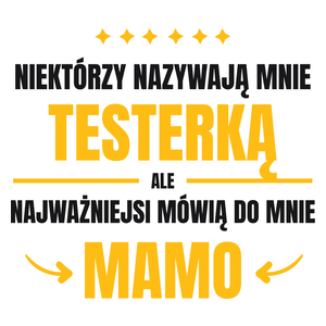 Mama Testerka - Kubek Biały