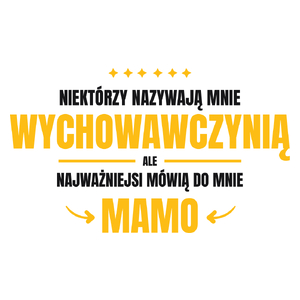 Mama Wychowawczyni - Kubek Biały