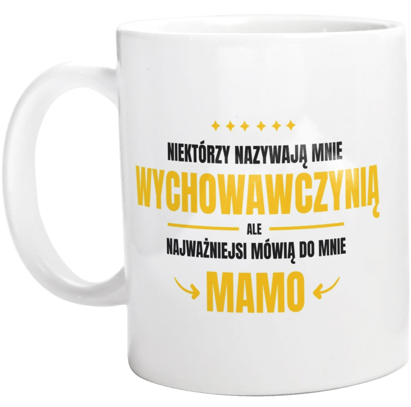 Mama Wychowawczyni - Kubek Biały