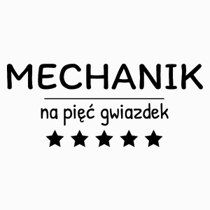 Mechanik Na 5 Gwiazdek - Poduszka Biała