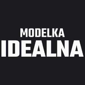 Modelka Idealna - Damska Koszulka Czarna