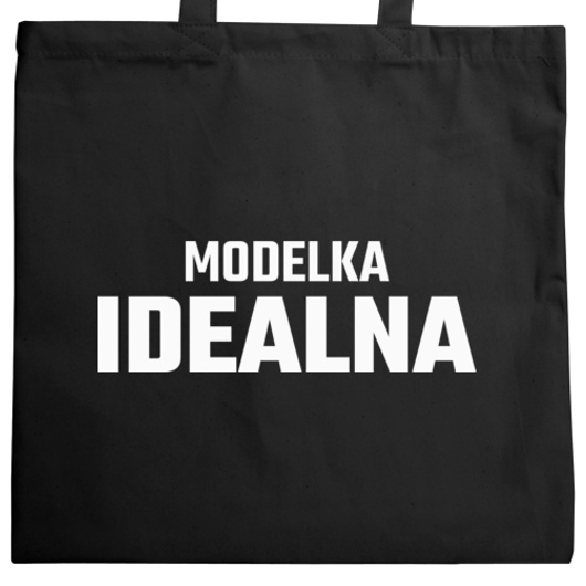 Modelka Idealna - Torba Na Zakupy Czarna