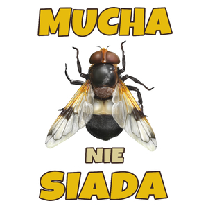 Mucha Nie Siada - Kubek Biały