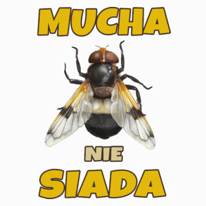 Mucha Nie Siada - Poduszka Biała