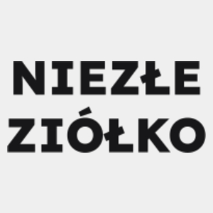 NIEZŁE ZIÓŁKO  - Męska Koszulka Biała