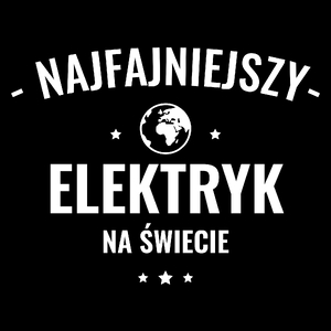 Najfajniejszy Elektryk Na Świecie - Torba Na Zakupy Czarna