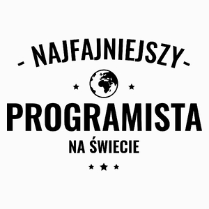 Najfajniejszy Programista Na Świecie - Poduszka Biała