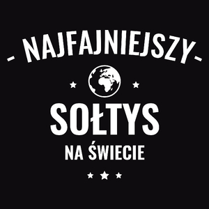 Najfajniejszy Sołtys Na Świecie - Męska Bluza z kapturem Czarna