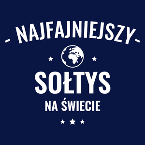 Najfajniejszy Sołtys Na Świecie - Męska Koszulka Ciemnogranatowa