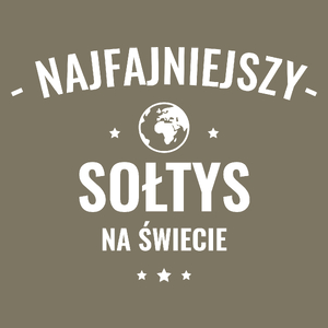 Najfajniejszy Sołtys Na Świecie - Męska Koszulka Khaki