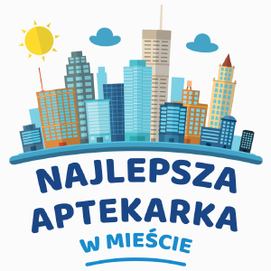 Najlepsza Aptekarka W Mieście - Poduszka Biała