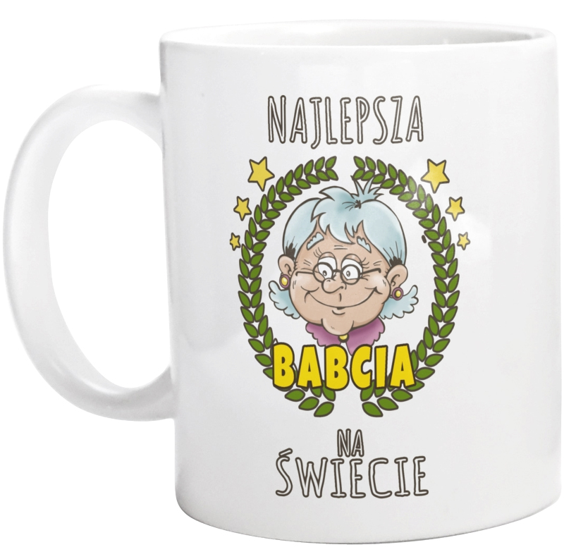 Najlepsza Babcia - Kubek Biały