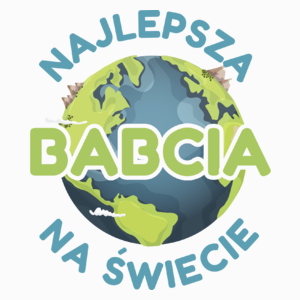 Najlepsza Babcia Na Świecie - Poduszka Biała