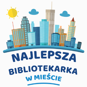 Najlepsza Bibliotekarka W Mieście - Poduszka Biała