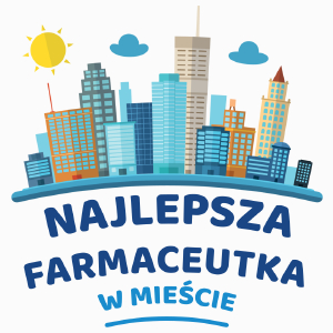 Najlepsza Farmaceutka W Mieście - Poduszka Biała