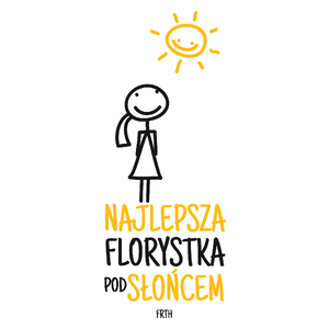 Najlepsza Florystka Pod Słońcem - Kubek Biały