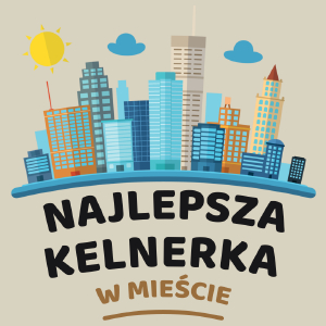 Najlepsza Kelnerka W Mieście - Torba Na Zakupy Natural