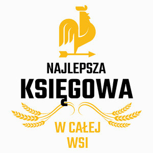 Najlepsza Księgowa W Całej Wsi - Poduszka Biała