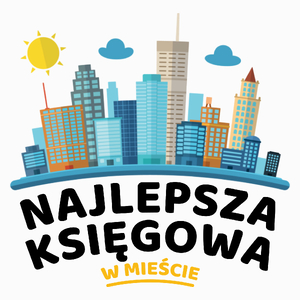 Najlepsza Księgowa W Mieście - Poduszka Biała