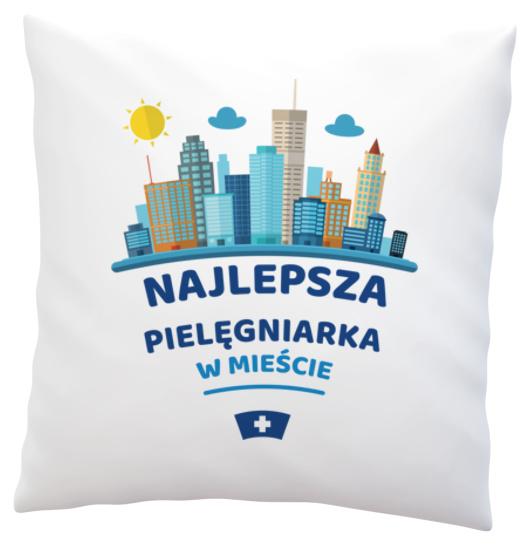 Najlepsza Pielęgniarka W Mieście - Poduszka Biała