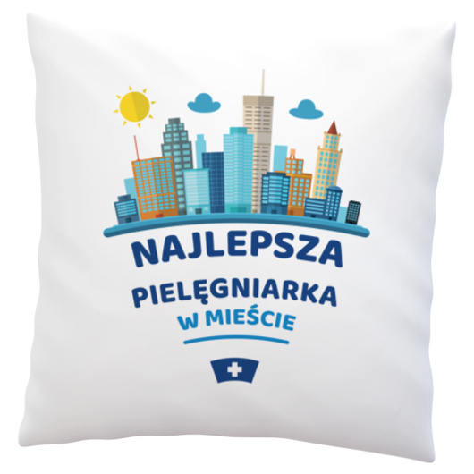 Najlepsza Pielęgniarka W Mieście - Poduszka Biała