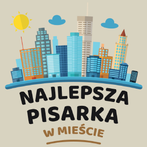 Najlepsza Pisarka W Mieście - Torba Na Zakupy Natural