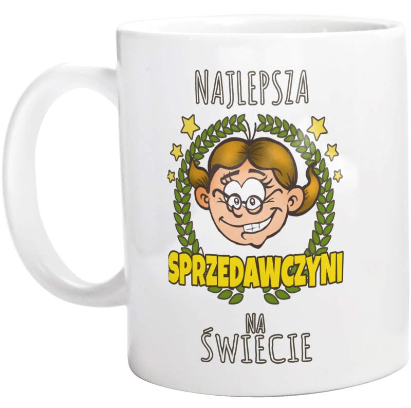 Najlepsza Sprzedawczyni - Kubek Biały