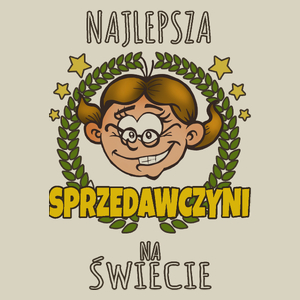 Najlepsza Sprzedawczyni - Torba Na Zakupy Natural