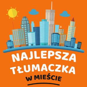 Najlepsza Tłumaczka W Mieście - Damska Koszulka Pomarańczowa