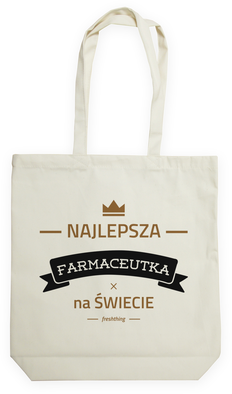 Najlepsza farmaceutka na świecie - Torba Na Zakupy Natural