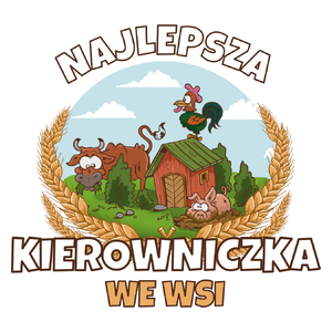 Najlepsza kierowniczka we wsi - Kubek Biały