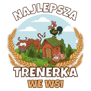 Najlepsza trenerka we wsi - Kubek Biały