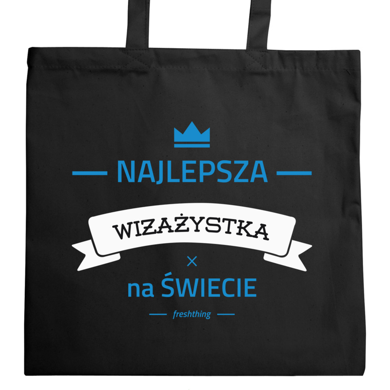 Najlepsza wizażystka na świecie - Torba Na Zakupy Czarna