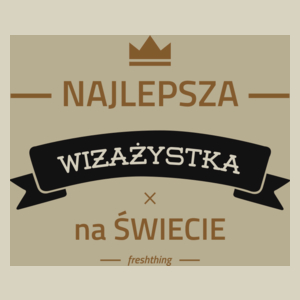 Najlepsza wizażystka na świecie - Torba Na Zakupy Natural