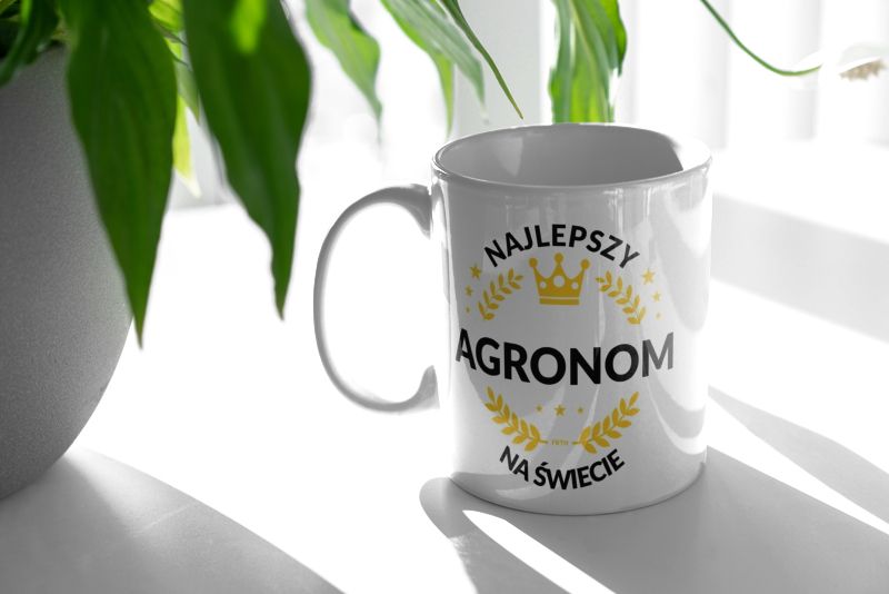 Najlepszy Agronom Na Świecie - Kubek Biały