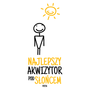 Najlepszy Akwizytor Pod Słońcem - Kubek Biały