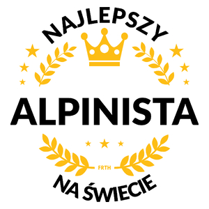 Najlepszy Alpinista Na Świecie - Kubek Biały