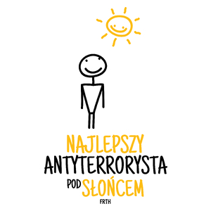 Najlepszy Antyterrorysta Pod Słońcem - Kubek Biały