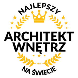 Najlepszy Architekt Wnętrz Na Świecie - Kubek Biały