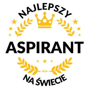 Najlepszy Aspirant Na Świecie - Kubek Biały