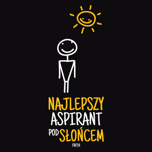 Najlepszy Aspirant Pod Słońcem - Męska Koszulka Czarna