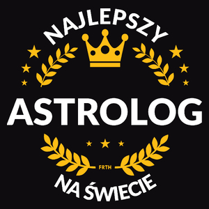 Najlepszy Astrolog Na Świecie - Męska Koszulka Czarna