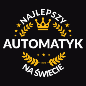 Najlepszy Automatyk Na Świecie - Męska Bluza Czarna