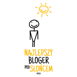 Najlepszy Bloger Pod Słońcem - Kubek Biały