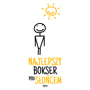 Najlepszy Bokser Pod Słońcem - Kubek Biały